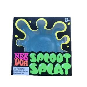 BLUE NeeDoh SPLOOT SPLAT, Nee Doh Splatter Fidget, Nee-doh SplootSplat Squishy